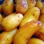 картофель, запеченный в рукаве